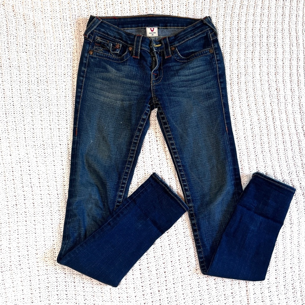 True Religion Jeans Size 28. Inseam 34 RN 112790/CA 30427